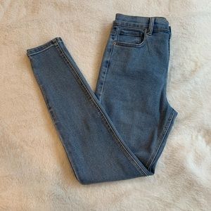 High waisted skinny jeans from Dynamite.